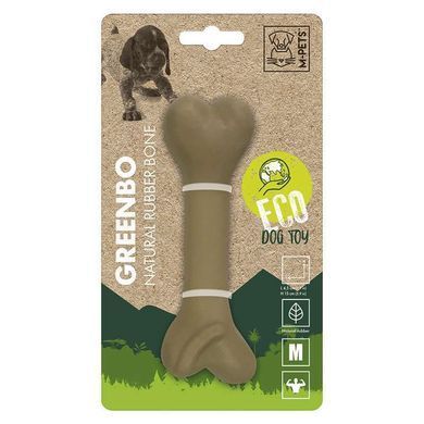 M-Pets (М-Петс) Greenbo Natural Rubber Bones &ndash; Игрушка жевательная из натурального каучука для собак S