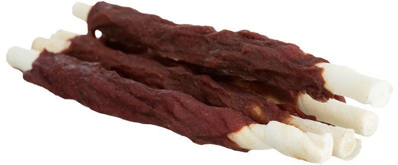 Trixie (Тріксі) Denta Fun Roll Mix With Chicken, Lamb Or Beef &ndash; Жувальні палички асорті з куркою, ягням або яловичиною для собак, 250 г / 10 см
