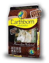 Earthborn Holistic (Эрсборн Холистик) Dog Primitive Natural - Сухой беззерновой корм с курицей для собак на всех стадиях жизни - 2.5 кг