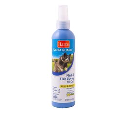 Hartz (Хартц) UltraGuard Flea&Tick Spray for Cats - Спрей от блох для котов 237 мл