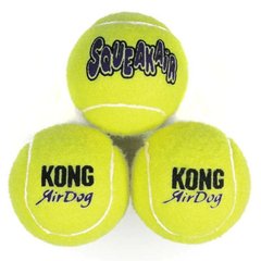 KONG (Конг) AirDog Squeakair Ball - Игрушка мяч с пищалкой XS (3 шт./уп.)