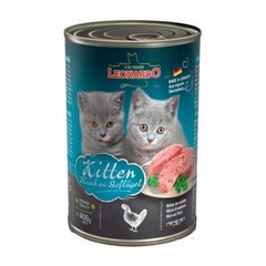Leonardo (Леонардо) Kitten - Консервированный корм с домашней птицей для котят 400 г