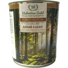 Hubertus Gold (Хубертус Голд) Консервований корм "Дикий кабан з картоплею, ожиною та зеленню" для активних собак 800 г