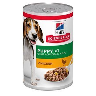 Hill's (Хиллс) Wet Sp Canine Puppy Chicken &ndash; Консервированный корм с курицей для щенков, 370 г