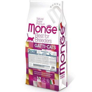 Monge (Монж) Cat Mono Protein Sterilised - Сухой корм с форелью для стерилизованных кошек, 10 кг