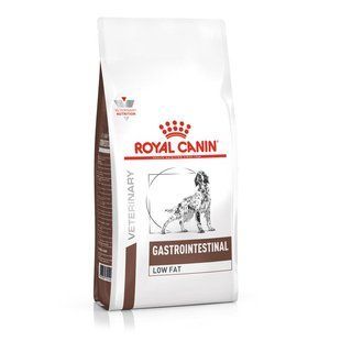 Royal Canin (Роял Канин) Gastrointestinal Low Fat Dog - Ветеринарная диета с пониженной жирностью для взрослых собак при нарушениях пищеварения, 1,5 кг