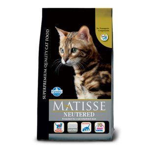 Farmina (Фармина) Matisse Cat Neutered Chicken &ndash; Сухой корм с курицей для стерилизованных кошек и кастрированных котов, 400 г