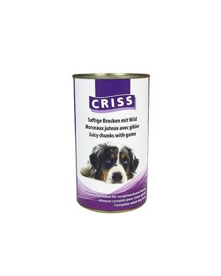 Criss (Крісс) Wild Консерва для собак - Соковиті шматки оленини 1,24 кг