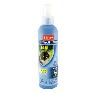Hartz (Хартц) UltraGuard Flea&Tick Spray for Cats - Спрей от блох для котов 237 мл