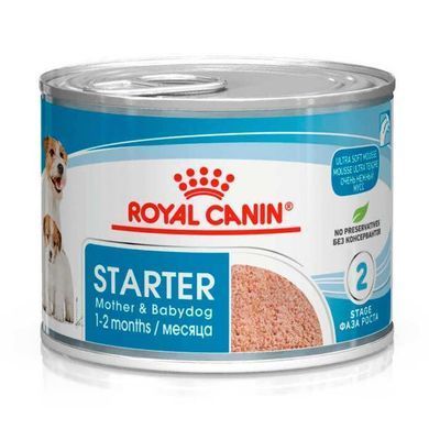Royal Canin (Роял Канин) Starter Mother&Babydog Mousse - Мусс для щенков до 2-х месяцев 195 г