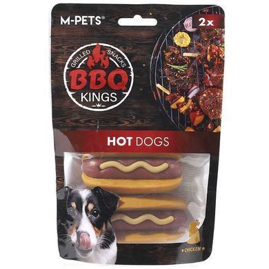 M-Pets (М-Петс) Snacks & rawhide BBQ Kings Hot dog - Закуска Хот-доги для собак, 135 г