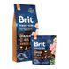 Brit Premium (Бріт Преміум) by Nature SENIOR S+M - Сухий корм з куркою для літніх собак дрібних і середніх порід 3 кг