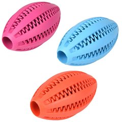Flamingo (Фламінго) Dental Rugby Ball - Регбі м'яч, іграшка для собак із зубцями