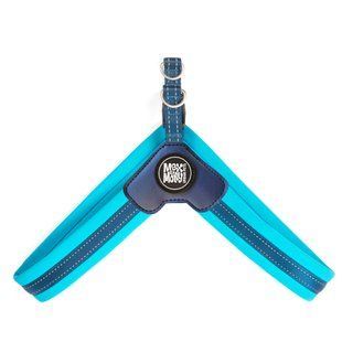 Max&Molly (Макс енд Моллі) Q-Fit Harness - Шлея для собак Matrix Sky Blue блакитного кольору, S