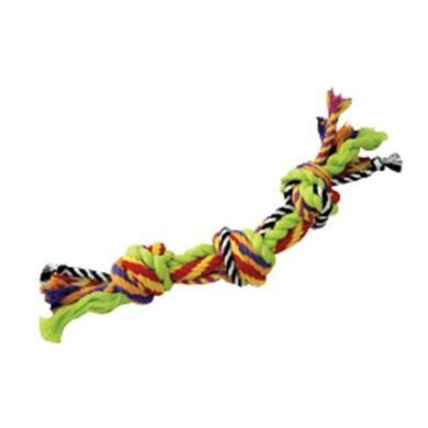 Petstages (Петстейджес) Multi Rope Chew - Іграшка для собак "Кольоровий канат з вузлами", Large