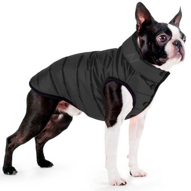 WAUDOG (Ваудог) AiryVest ONE - Односторонняя курточка для собак (черная) XS22 (20-22 см)