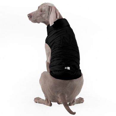 WAUDOG (Ваудог) AiryVest ONE - Односторонняя курточка для собак (черная) XS22 (20-22 см)