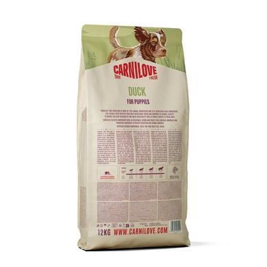 Carnilove (Карнилав) True Fresh Duck Puppies - Сухой корм для взрослых щенков всех пород, с уткой 1,5 кг