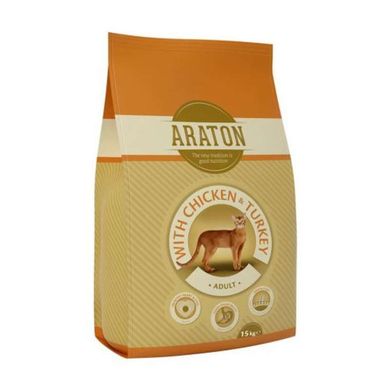 Araton (Аратон) Outdoor Adult All Breeds - Сухий корм з куркою та індичкою для дорослих котів 1,5 кг