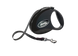 Flexi (Флексі) Style М - Повідець-рулетка для собак середніх порід, стрічка (5 м, до 25 кг) М Чорний