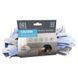 M-Pets (М-Петс) Stratege Snuffle Mat Rectangle - Нюхательный коврик интерактивный Стратегия для собак (прямоугольный), Голубой / Белый, 70х65х2 см