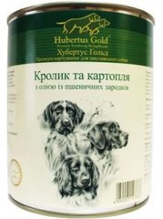 Hubertus Gold (Хубертус Голд) Консервированный корм "Кролик и картошка" для активных собак 800 г
