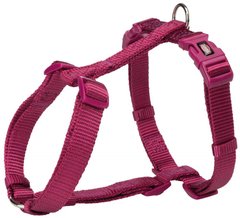 Trixie (Трикси) Premium H-Harness - Шлея нейлоновая H-образная для собак XXS-XS 20-32 см/10 мм Ярко-розовый