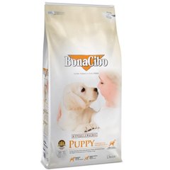BonaCibo (БонаСібо) Puppy Chicken & Rice with Anchovy - Сухий корм з м'ясом курки, анчоусами і рисом для цуценят всіх порід у віці до 12 місяців 3 кг