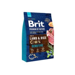 Brit Premium (Бріт Преміум) by Nature Sensitive Lamb&Rice - Сухий корм з ягням для собак з чутливим травленням 1 кг