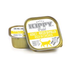 Kippy (Киппи) Pate Cat Adult Chicken - Влажный корм с курицей для взрослых кошек всех пород (паштет) 90 г