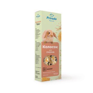 ТМ "Природа" Колосок &laquo;Медовий&raquo; для гризунів 140 г (2 шт.)