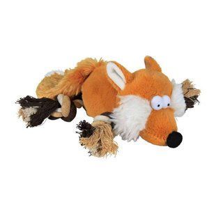Trixie (Трикси) Игрушка "Лиса" для собак из каната и плюша, 34 см