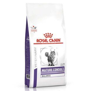 Royal Canin (Роял Канин) Mature Consult Balance - Ветеринарная диета с белком птицы для кошек старше 7 лет, склонных к набору веса, 1,5 кг