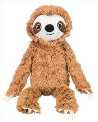 Trixie (Трикси) Sloth – Игрушка плюшевая для собак Ленивец со звуком 56 см