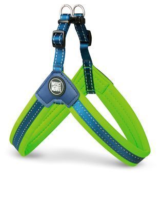 Max&Molly (Макс енд Моллі) Q-Fit Harness - Шлея для собак Matrix Lime Green зеленого кольору, XXS