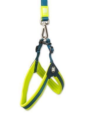 Max&Molly (Макс енд Моллі) Q-Fit Harness - Шлея для собак Matrix Lime Green зеленого кольору, XXS