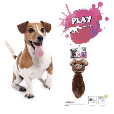 M-Pets (М-Петс) Play Dog Toy Tennis Ball Johnny &ndash; Іграшка тенісний м'яч Джоні для собак, 18х11х6,5 см