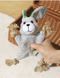 M-Pets (М-Петс) Terra Eco Puppy Toy Lulu - Еко-іграшка Лулу для цуценят, Серо-зелёный, 30х22х5 см