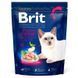 Brit Premium (Бріт Преміум) by Nature Cat Sterilized Chicken - Сухий корм з куркою для дорослих стерилізованих котів, 1,5 кг