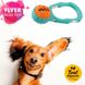 M-Pets (М-Петс) Flyer Outdoor Dog Toy Rattle – Игрушка Погремушка-флаер с диспенсером для лакомств, для собак 23х10,6х3 см