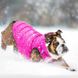WAUDOG (Ваудог) AiryVest - Двусторонняя курточка для собак (розовая/фиолетовая) S35 (32-35 см)