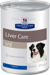 Hill's (Хиллс) Wet PD Canine l/d Liver Care - Консервированный корм-диета для собак при заболевании печени 370 г