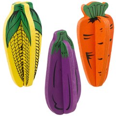 Ferplast (Ферпласт) Coloured Vegetable – Дерев'яна іграшка для кроликів і морських свинок 4x4x8 см