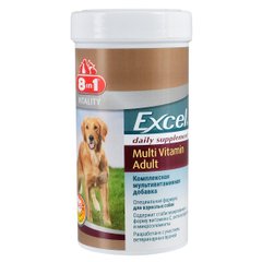 8in1 (8в1) Vitality Excel Adult Multi Vitamin - Мультивитаминный комплекс для взрослых собак 70 шт.