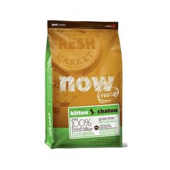 NOW FRESH™ (Нау Фреш) Grain Free Kitten Recipe - Сухой беззерновой корм с индейкой, уткой и лососем для котят 1,81 кг