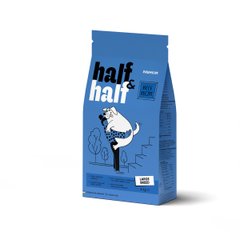 Half&Half (Хаф енд Хаф) сухий корм для дорослих собак великих порід, з яловичиною, 2 кг