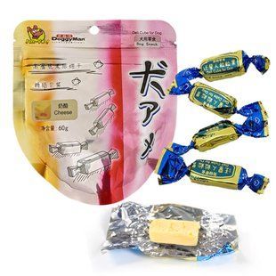 DoggyMan (ДоггиМен) Deli Cube Cheese - Конфеты-кубики с сыром для собак, 60 г