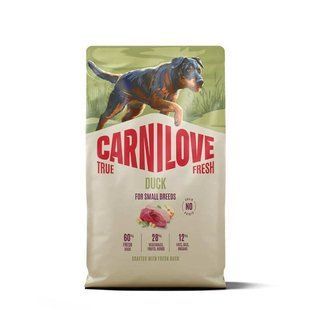 Carnilove (Карнилав) True Fresh Duck Small Breed - Сухой корм с уткой для собак малых пород, 4 кг