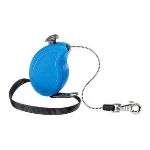 Ferplast (Ферпласт) Flippy One Cord Mini &ndash; Повідець-рулетка для собак дрібних порід зі шнуром S Блакитний