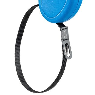 Ferplast (Ферпласт) Flippy One Cord Mini – Поводок-рулетка для собак мелких пород со шнуром S Голубой